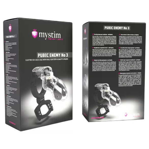 mystim Public Enemy NO 3 - elektro penisbur  

(Alternativt lidt mere beskrivende: “elektrisk penisbur”)