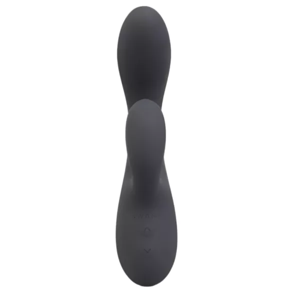 le Wand Soft Rabbit - rabbit vibrator - 2 motorer - sort