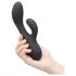 le Wand Soft Rabbit - rabbit vibrator - 2 motorer - sort