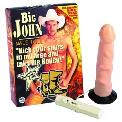 NMC Big John - oppustelig gummimand med vibrator