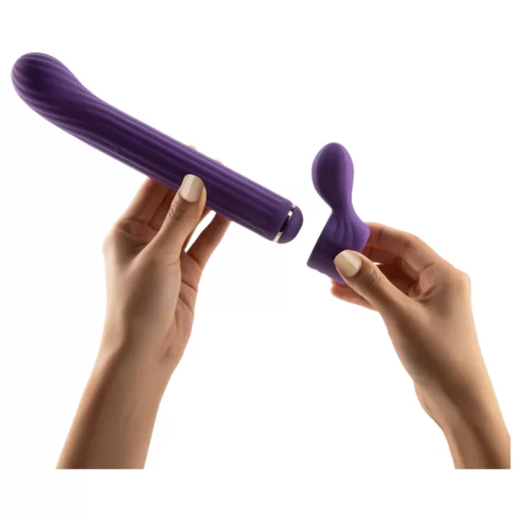Magic Stick S1 - vibrator med flere funktioner - lilla