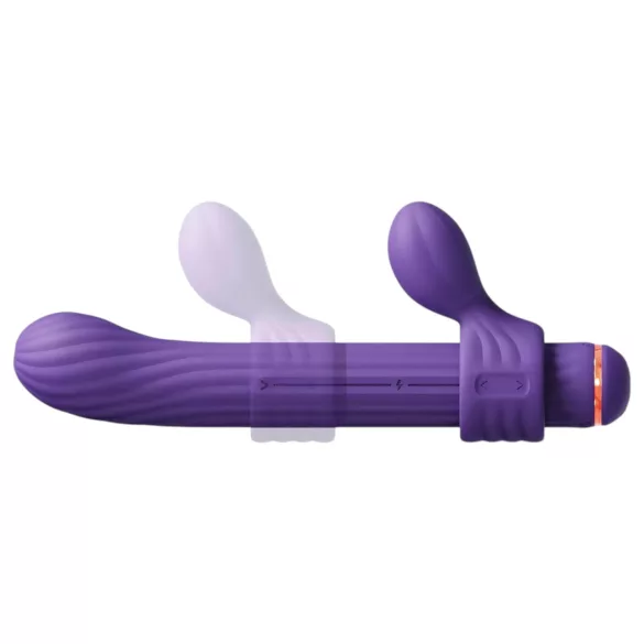 Magic Stick S1 - vibrator med flere funktioner - lilla
