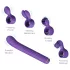 Magic Stick S1 - vibrator med flere funktioner - lilla