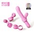 Magic Stick - skiftbare hoveder (pink)