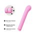 Magic Stick - skiftbare hoveder (pink)