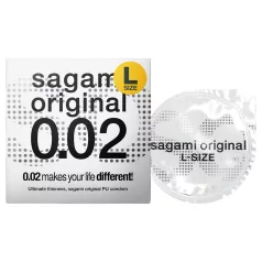 Sagami Original 0,02 L - kondom - ultratynd - 58mm (1 stk)