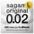Sagami Original 0,02 L - kondom - ultratynd - 58mm (1 stk)