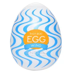 TENGA Egg Wind - onanieredskab - engangsæg - hvid