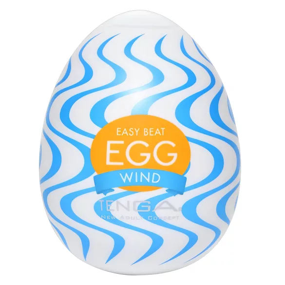 TENGA Egg Wind - onanieredskab - engangsæg - hvid