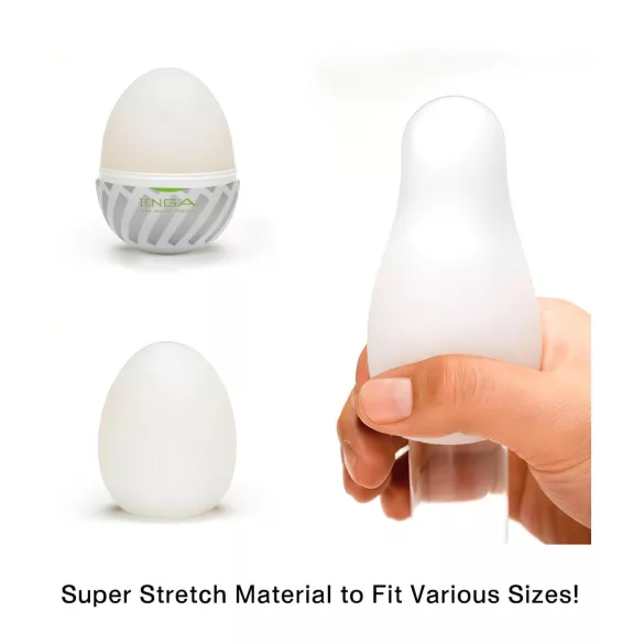 TENGA Egg - onanierør til mænd - Brush struktur - 6 stk