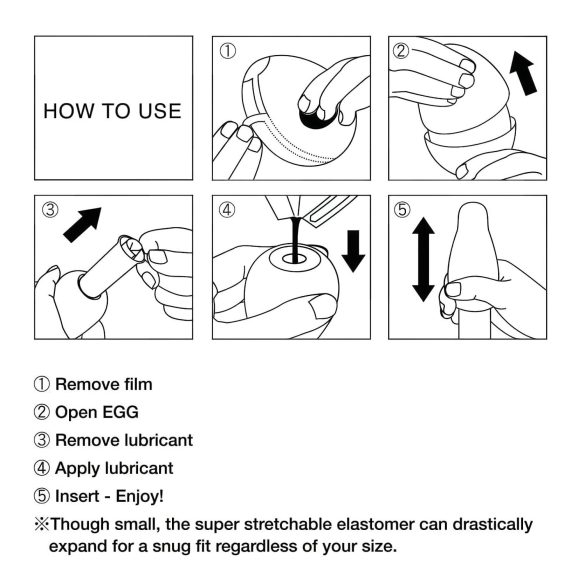 TENGA Egg Tornado - æg masturberingslegetøj (6 stk)