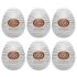 TENGA Egg Silky II - æg onanipakke (6 stk)