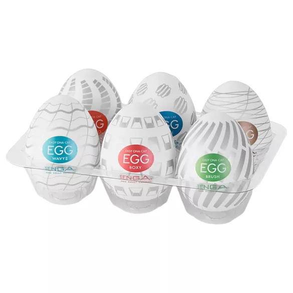 TENGA Egg - masturbatoræg sæt - 6 stk