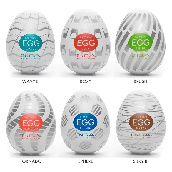 TENGA Egg - masturbatoræg sæt - 6 stk