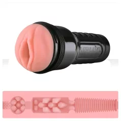   Fleshlight - masturbator - realistisk vagina - pink/naturlig farve