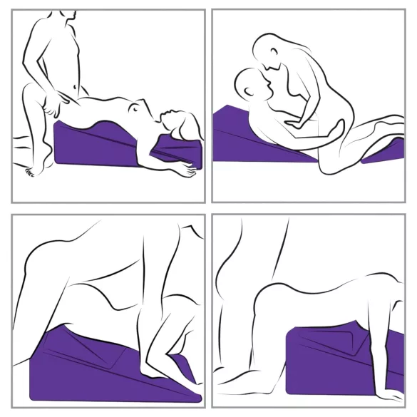 Liberator Wedge/Ramp - sexpudebakke sæt - sort - 2 stk