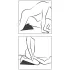 Liberator Wedge - kileformet sexpude (sort)