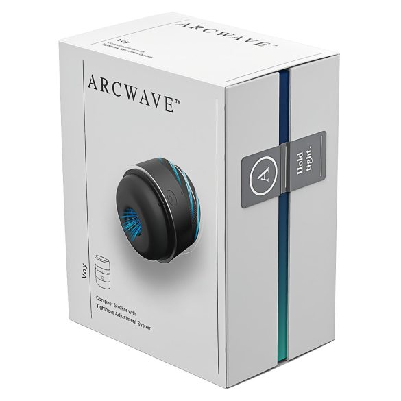 Arcwave Voy - stram og roterende masturbator til mænd (sort)