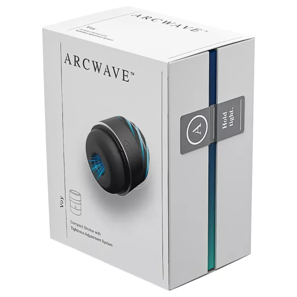 Arcwave Voy - masturbator til mænd - tryk og rotation - sort