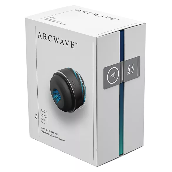 Arcwave Voy - masturbator til mænd - tryk og rotation - sort
