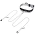 Fifty Shades of Grey Play Nice - brystvorteklemmer med halsbånd (sølv)