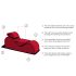 Liberator Esse Lounger - alsidig sexsofa (sort)