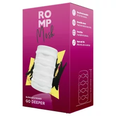 ROMP Mosh - fleksibel rejse-onaniprotektor (gennemsigtig)