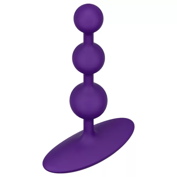 ROMP Amp - analdildo med perler - silikone - lilla