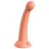 Dillio Hemmelig Opdagelsesrejsende - Glans Dildo (17 cm) - Orange