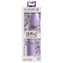 Dillio Super Eight - sugekop dildo i lilla silikone (21 cm)