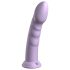 Dillio Super Eight - sugekop dildo i lilla silikone (21 cm)