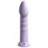 Dillio Super Eight - sugekop dildo i lilla silikone (21 cm)