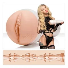   Fleshlight Kenzie Reeves Creampuff - realistisk kunstig vagina (naturel)