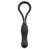 Sort Velvet Fit - justerbar dildo