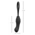 Sort Velvet Fit - justerbar dildo