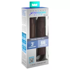   Pipedream - X-TENSION Elite 3 - penishylster med erektionsring (brun)
