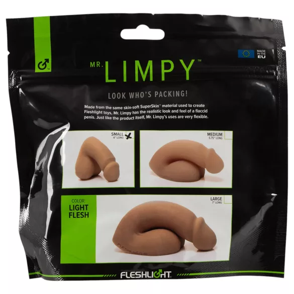 Mr. Limpy - lille realistisk dildo - hudfarvet