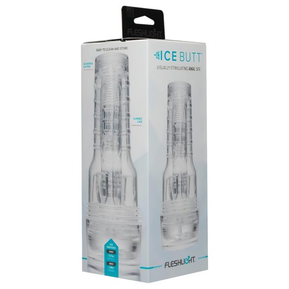 Fleshlight Ice Butt - Klar numsemasturbator