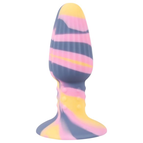 You2Toys - silikone anal plug (farverig)
