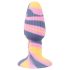 You2Toys - silikone anal plug (farverig)