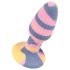 You2Toys - silikone anal plug (farverig)