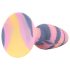 You2Toys - silikone anal plug (farverig)