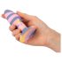 You2Toys - silikone anal plug (farverig)