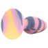 You2Toys - silikone anal plug (farverig)