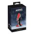 ANOS - silikone analplug (farverig)