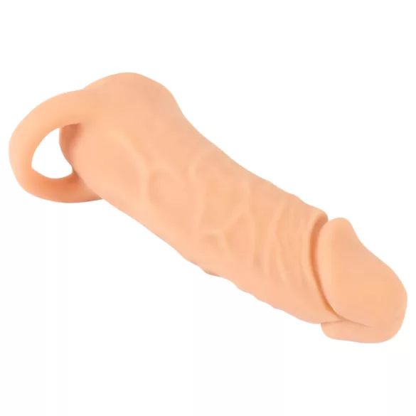 Nature Skin - penishylster og kunstig vagina - 18cm naturfarvet