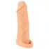 Nature Skin - penishylster og kunstig vagina - 18cm naturfarvet