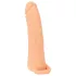 Nature Skin - 2i1 kunstskede og penishylster - 23cm - hudfarvet