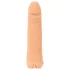 Nature Skin - 2i1 kunstskede og penishylster - 23cm - hudfarvet
