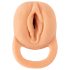 NatureSkin - 2i1 vagina & penissleeve - 23 cm (naturlig)